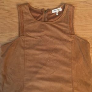 Monteau Los Angeles Tan Tank Top